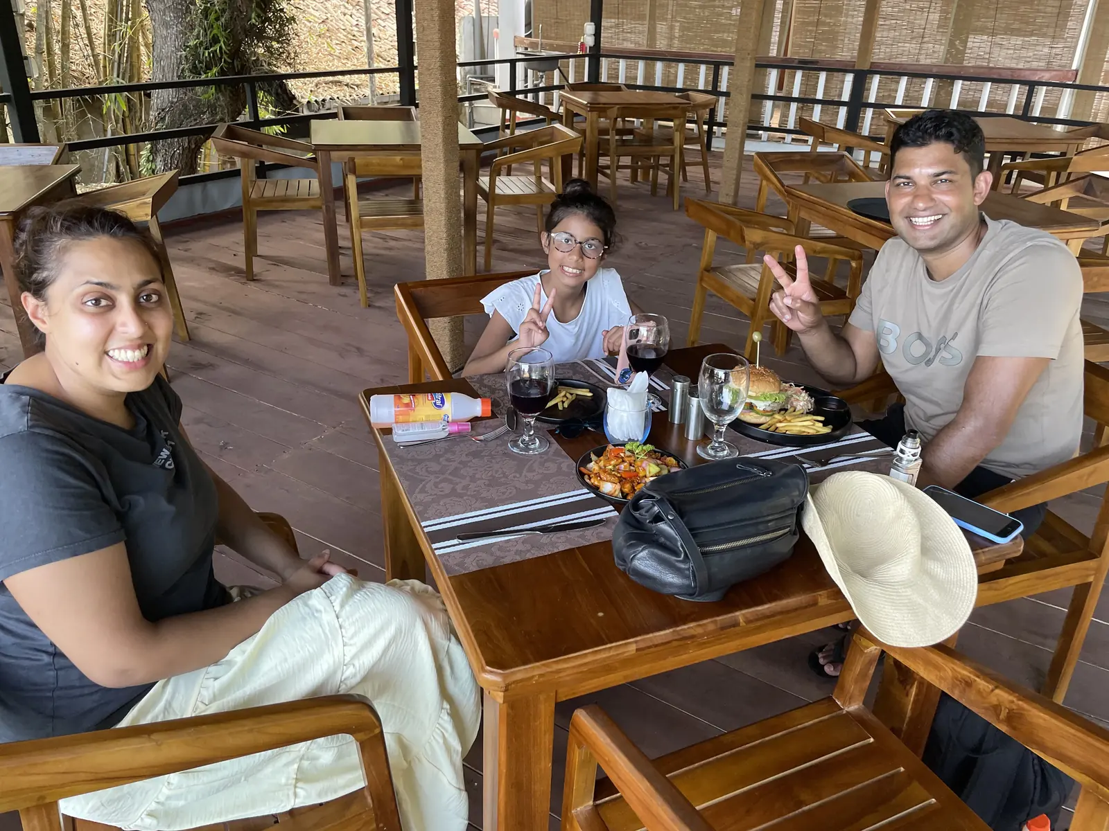 Guests dining at Kamayan