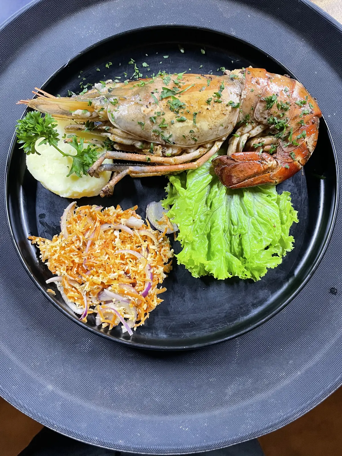 Food served at Kamayan Beach Restaurant
