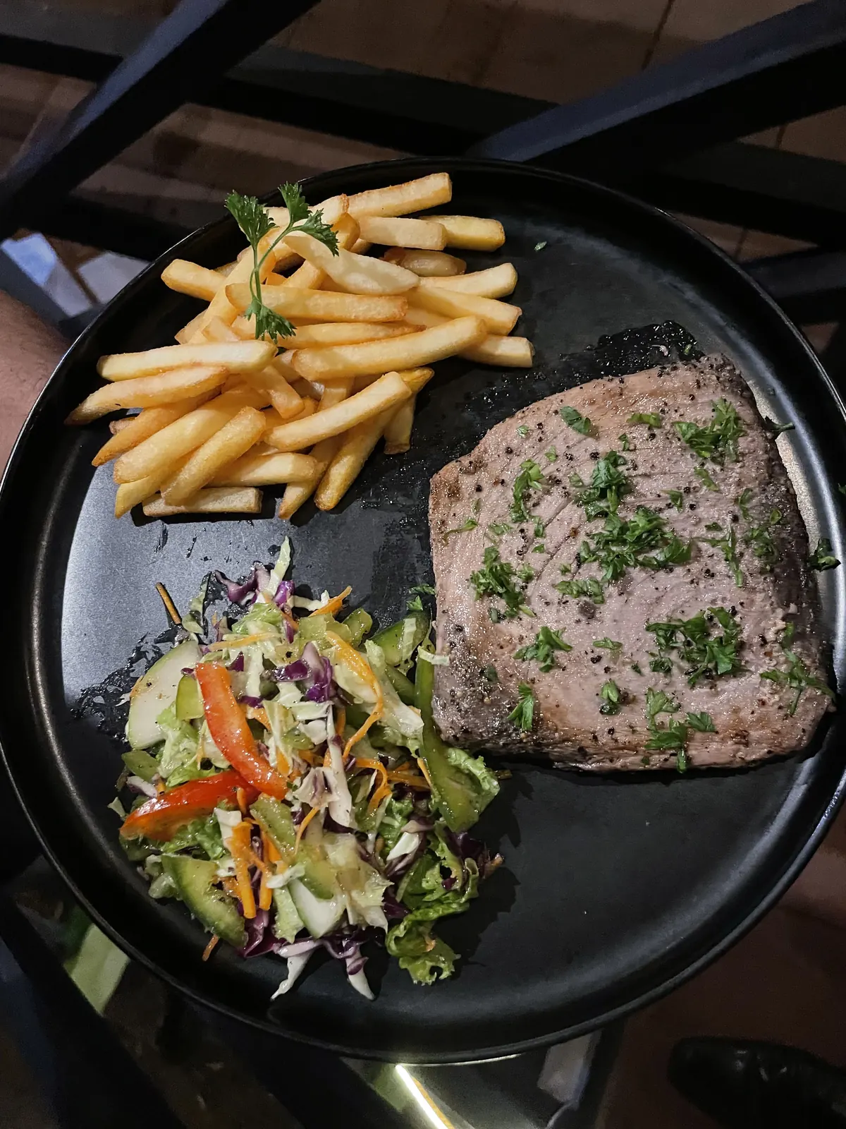 Food served at Kamayan Beach Restaurant